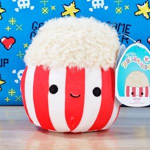 Squishmallow Arnel the Bag of Popcorn 5" UltraSoft Stuffed Food Plush Toy NWT